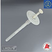 LIKOV Fasádní hmoždinka WKRET-MET ® - FIXPLUG 10 s plastovým trnem délka 220mm